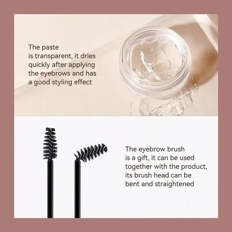 1pcs Waterproof 3D Eyebrow Enhancer -Styling Gel Wax