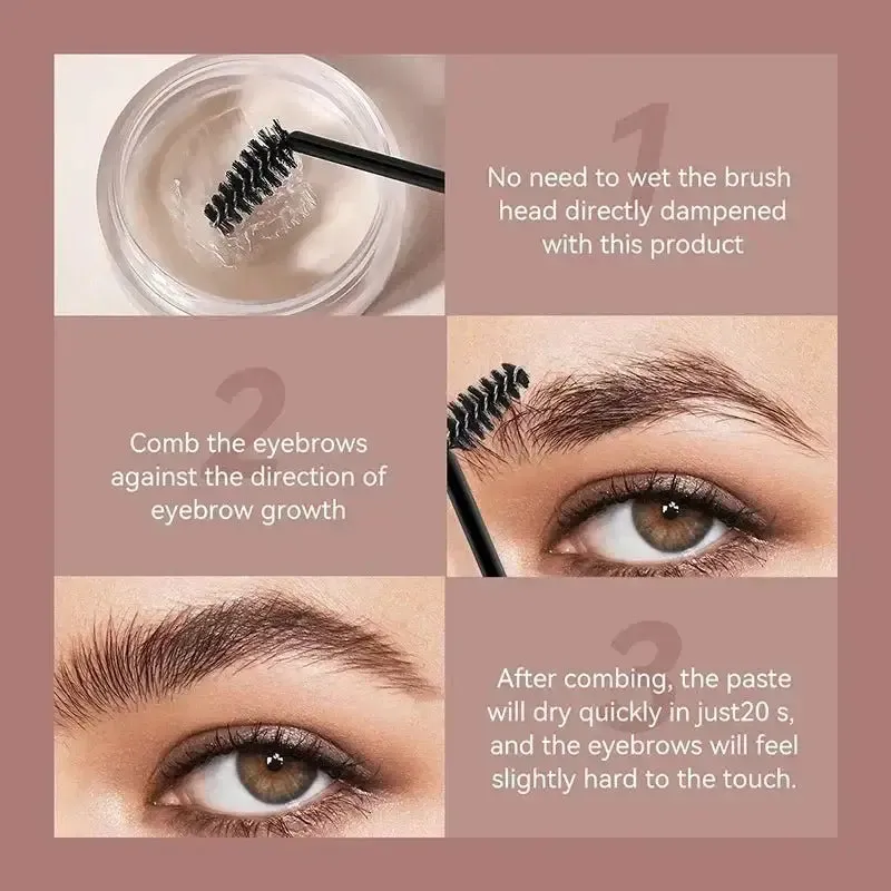 1pcs Waterproof 3D Eyebrow Enhancer -Styling Gel Wax