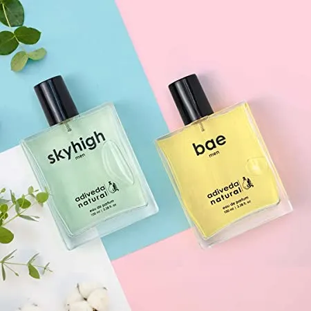 Adiveda Natural Skyhigh & Bae For Men Eau de Parfum - 200 ml