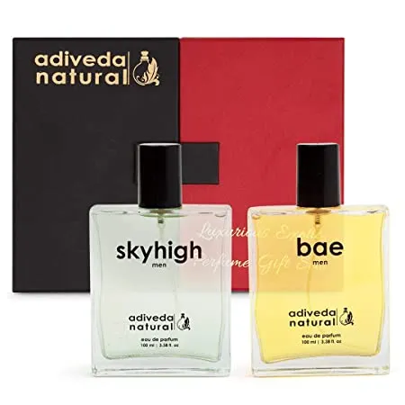 Adiveda Natural Skyhigh & Bae For Men Eau de Parfum - 200 ml