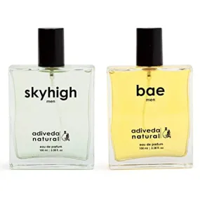 Adiveda Natural Skyhigh & Bae For Men Eau de Parfum - 200 ml