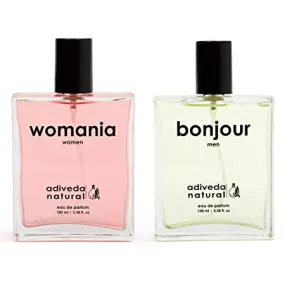 Adiveda Natural Womania & Bonjour For Men & Women Eau de Parfum - 200 ml