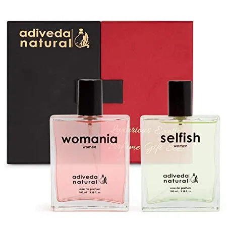 Adiveda Natural Womania & Selfish For Women Combo Eau de Parfum - 200 ml