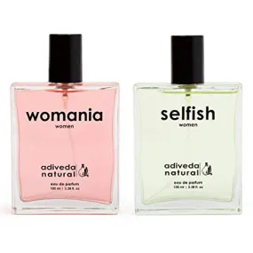 Adiveda Natural Womania & Selfish For Women Combo Eau de Parfum - 200 ml