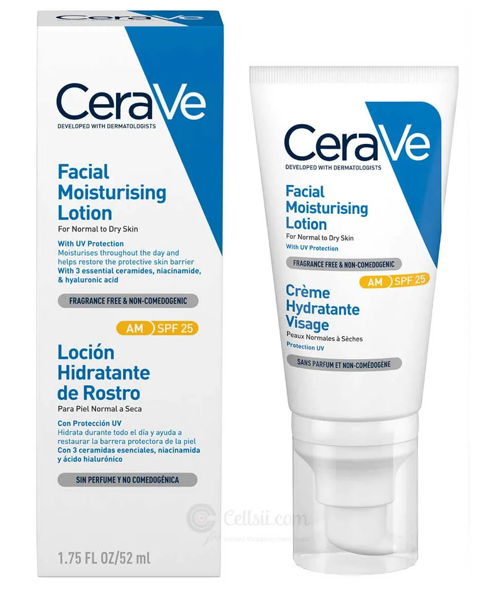 AM Facial Moisturizing Lotion with Sunscreen( box damaged during shipping Bottle is perfect and new )