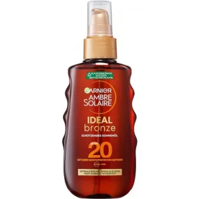Ambre Solaire Ideal Bronze Protective Sunscreen Oil Spf20 150 ml, Garnier