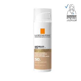 ANTHELIOS  AGE CORRECT SPF50  CC CREAM  DAILY PROTECTION  FOR AGEING SIGNS