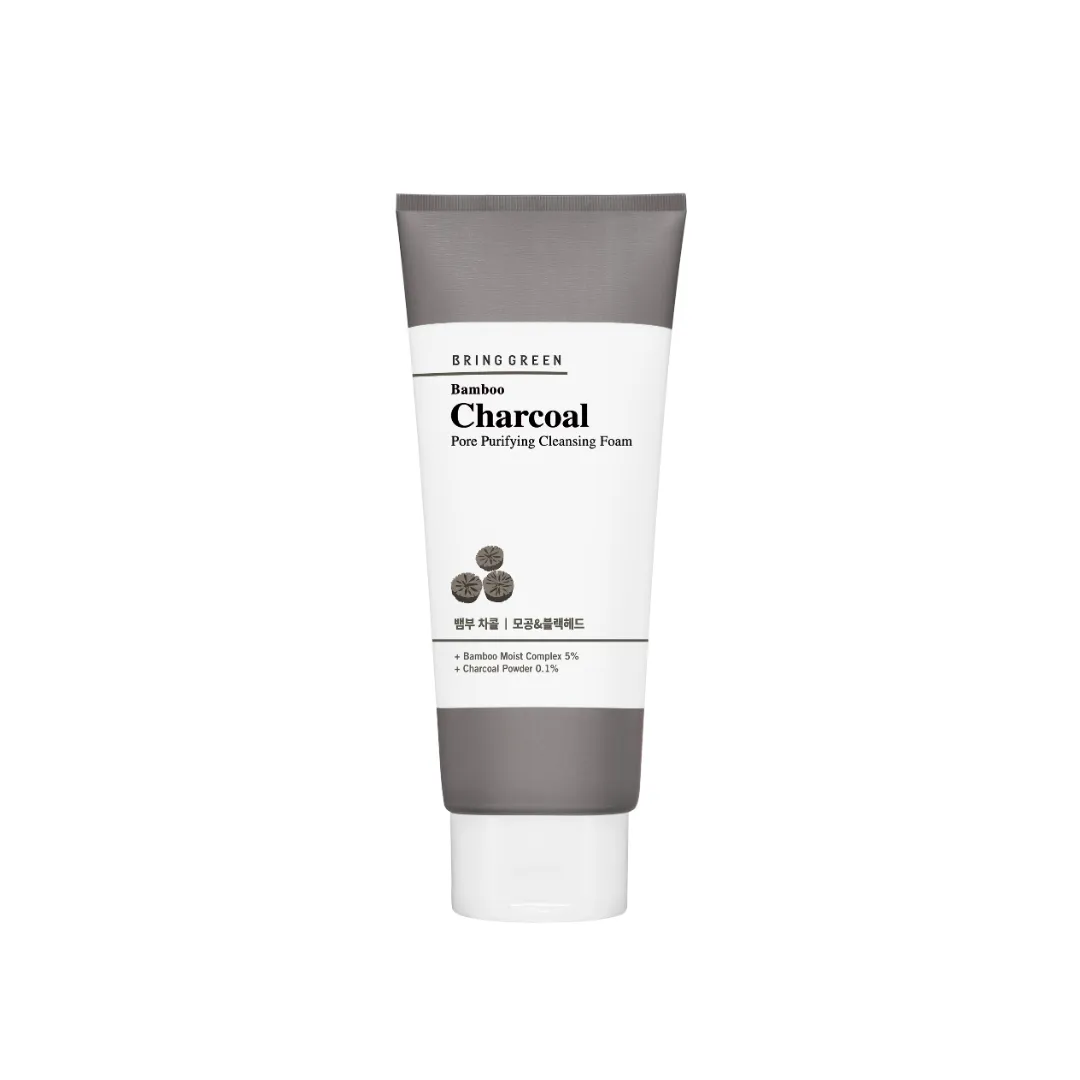 Bamboo Charcoal Pore Purifying Cleansing Foam 200mL Double Set