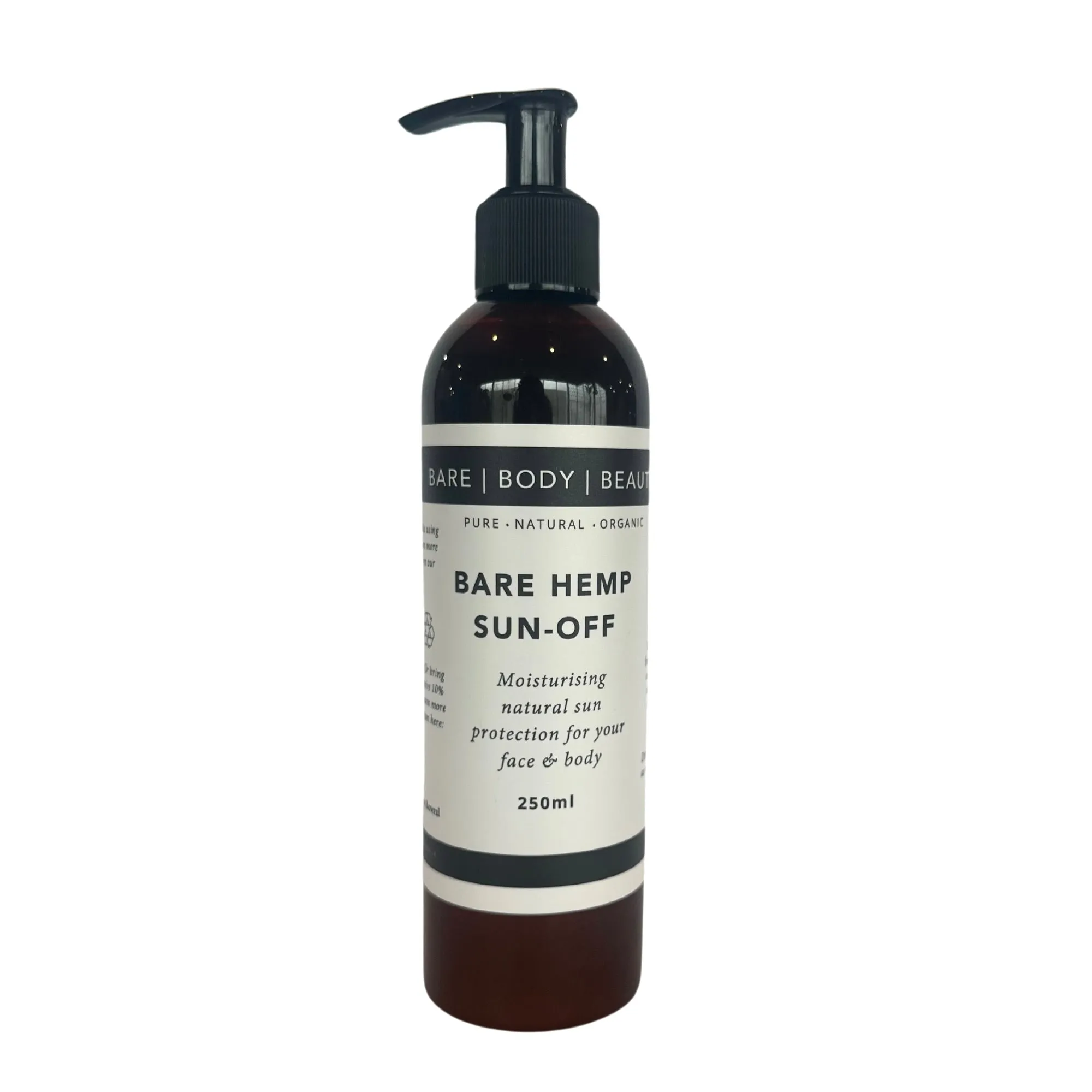 Bare Hemp Sun Off 250ml