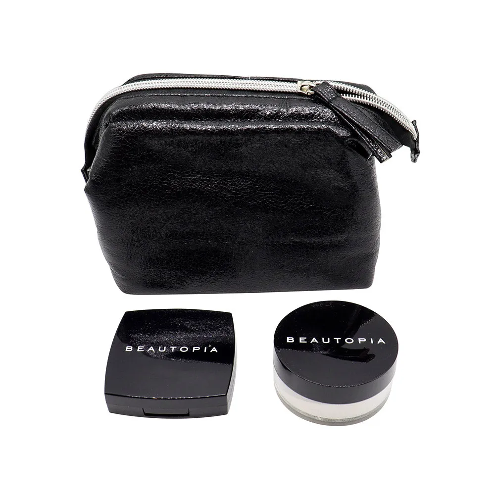 Beautopia Cosmetics Highlighter & Blush Beauty Bag Gift Set