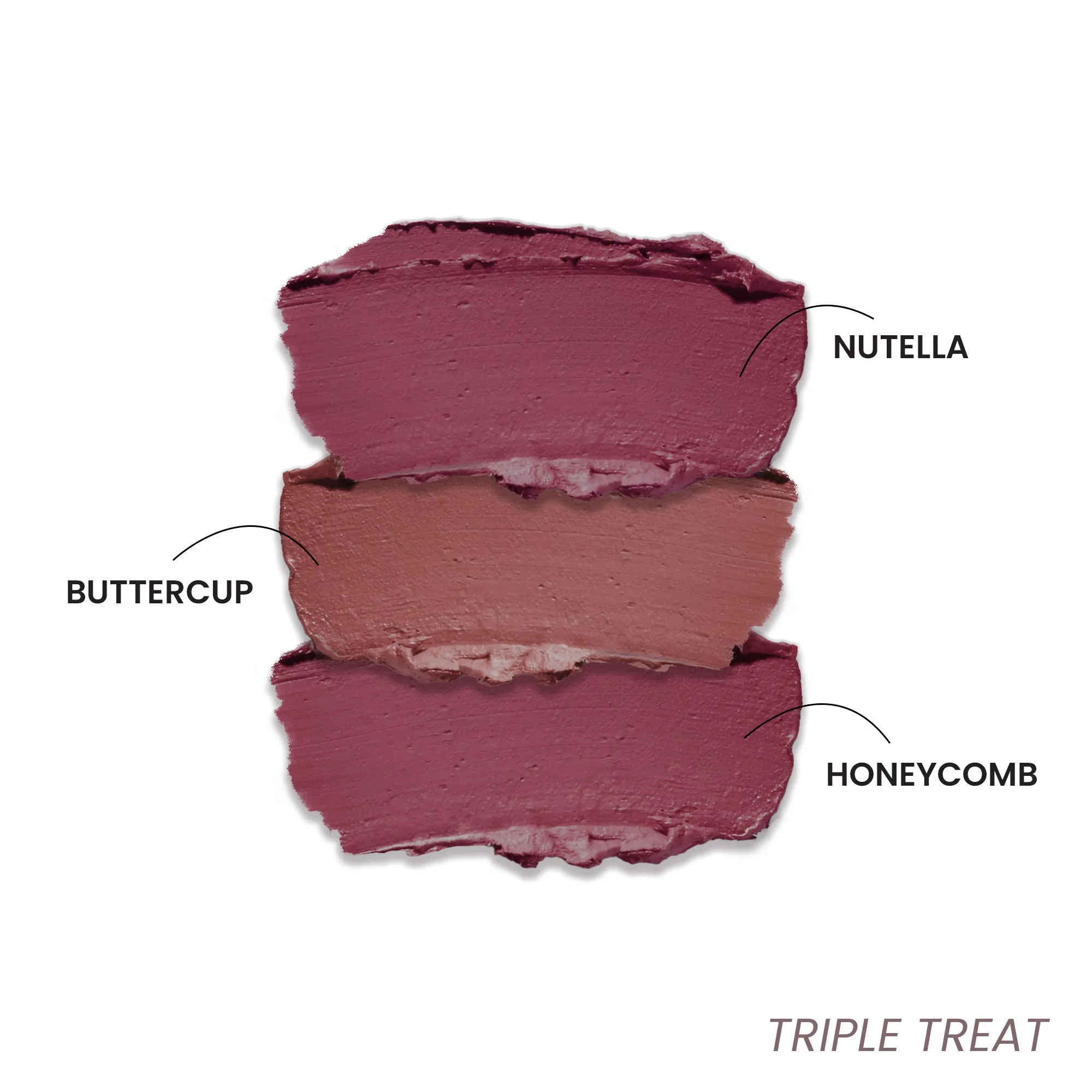Blurry Fudgy Lip Tint - Combo of 3