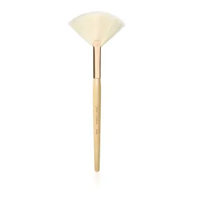 Blush Brush White Fan