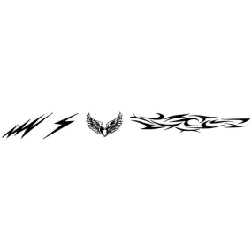 Body Art Stencil Macho