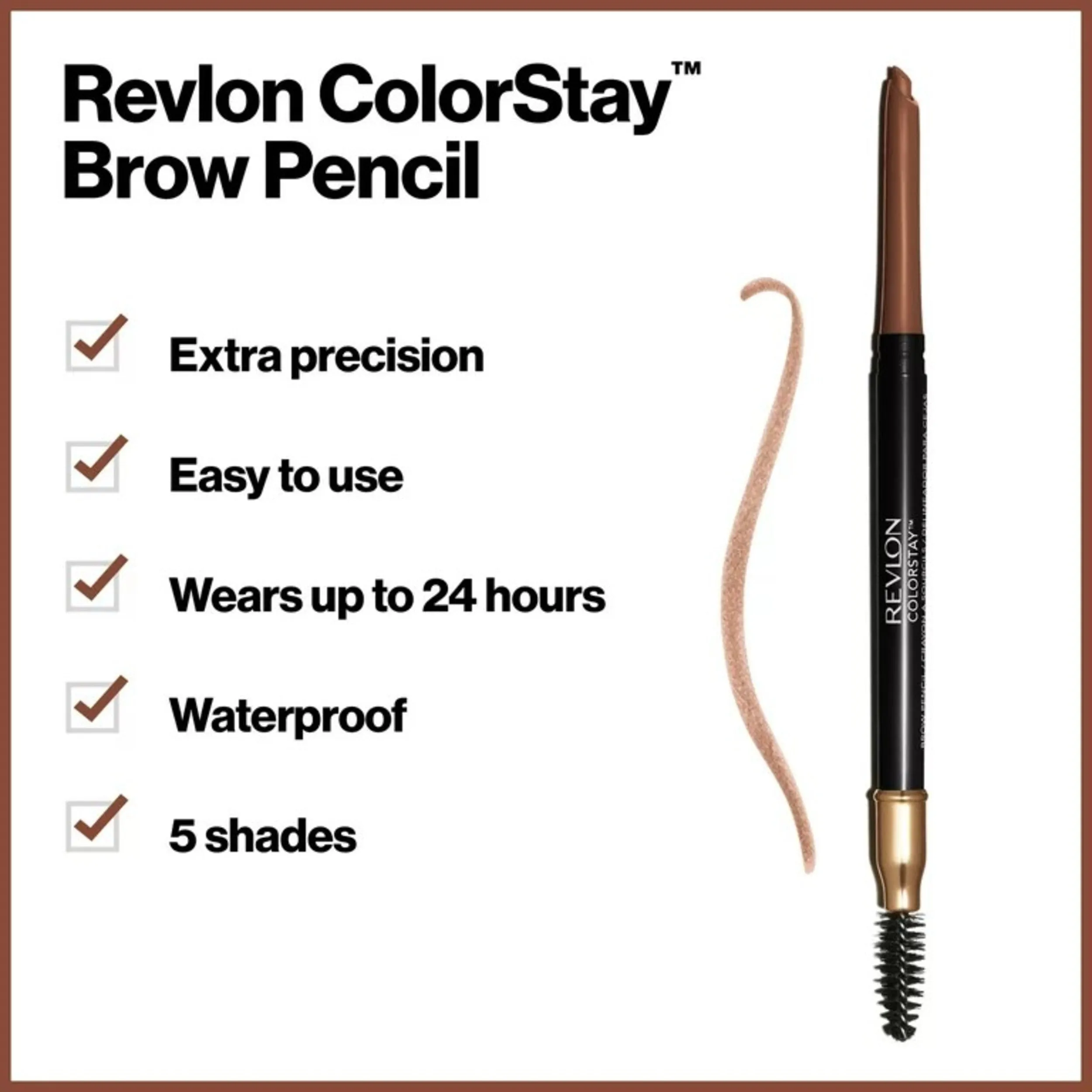 ColorStay Waterproof Eyebrow Retractable Pencil