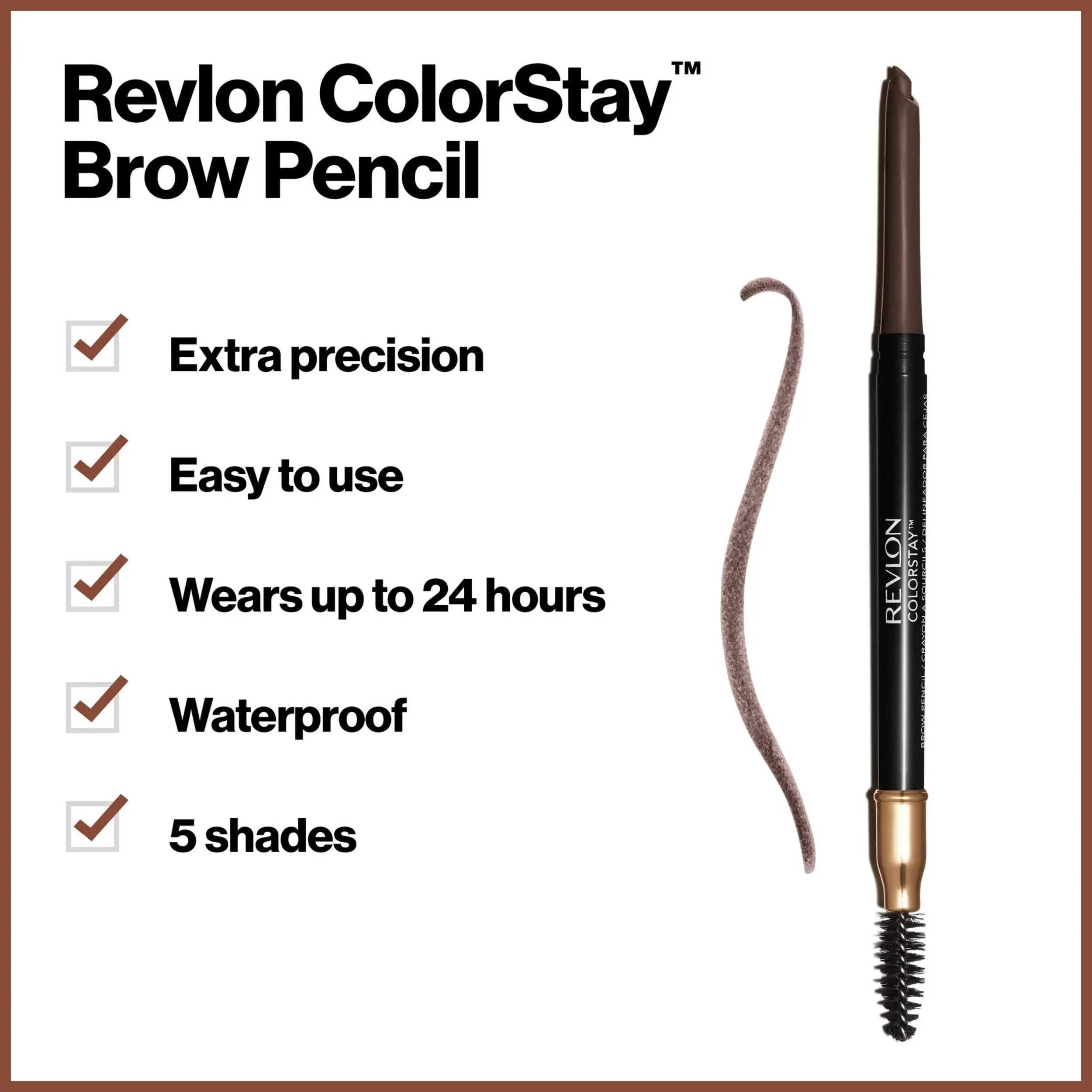 ColorStay Waterproof Eyebrow Retractable Pencil