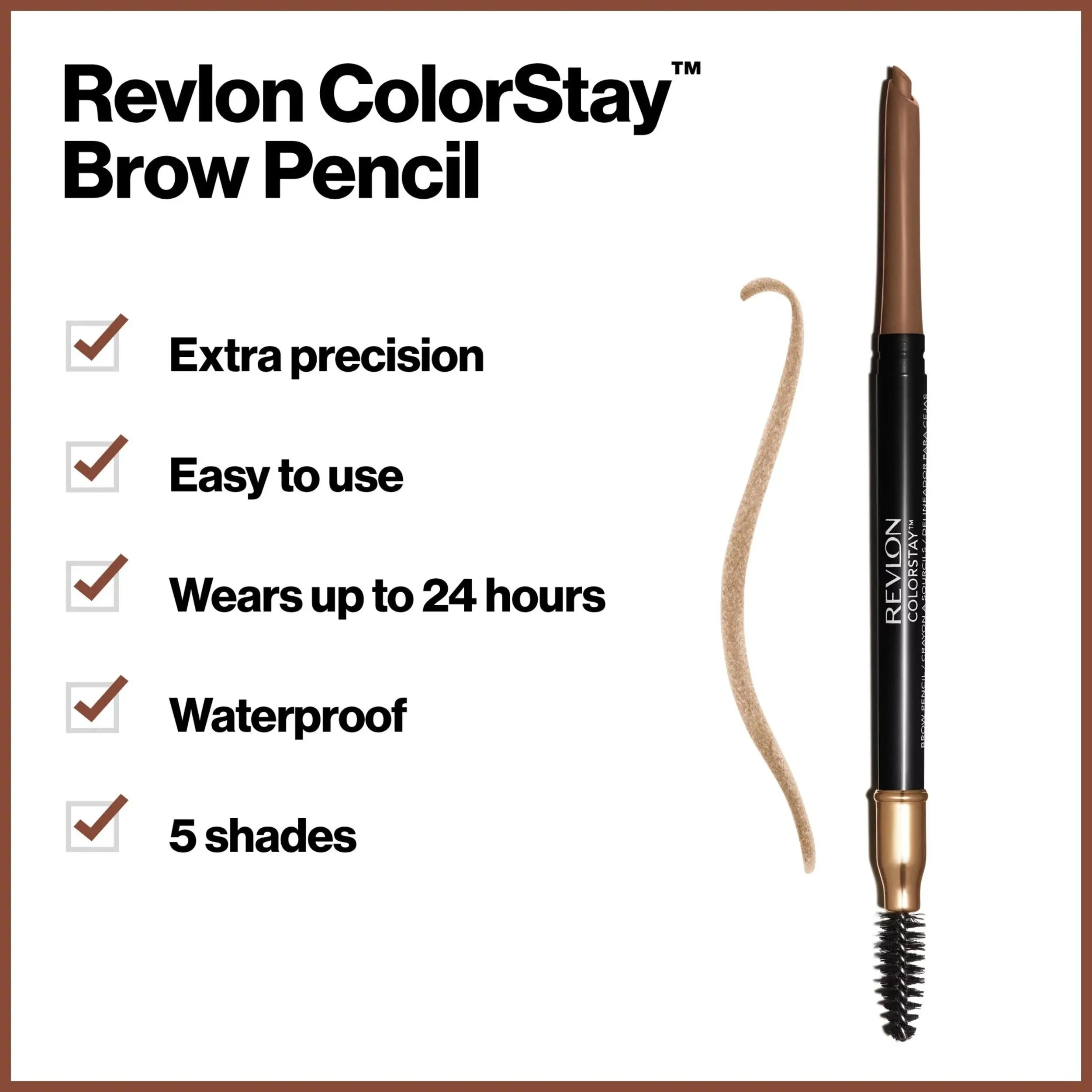 ColorStay Waterproof Eyebrow Retractable Pencil