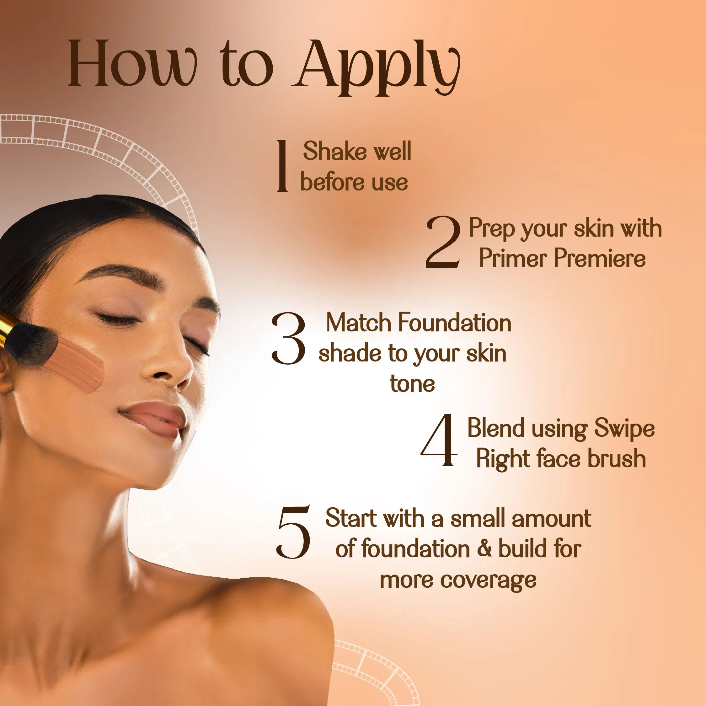 Deep Mystry- Lights Camera Foundation  4K Matte Finish