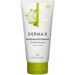 Derma E Purifying Gel Cleanser, Activated Charcoal, 175ml