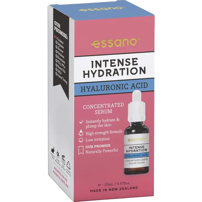 Essano Intense Hydration Hyaluronic Acid Concentrated Serum - 20ml