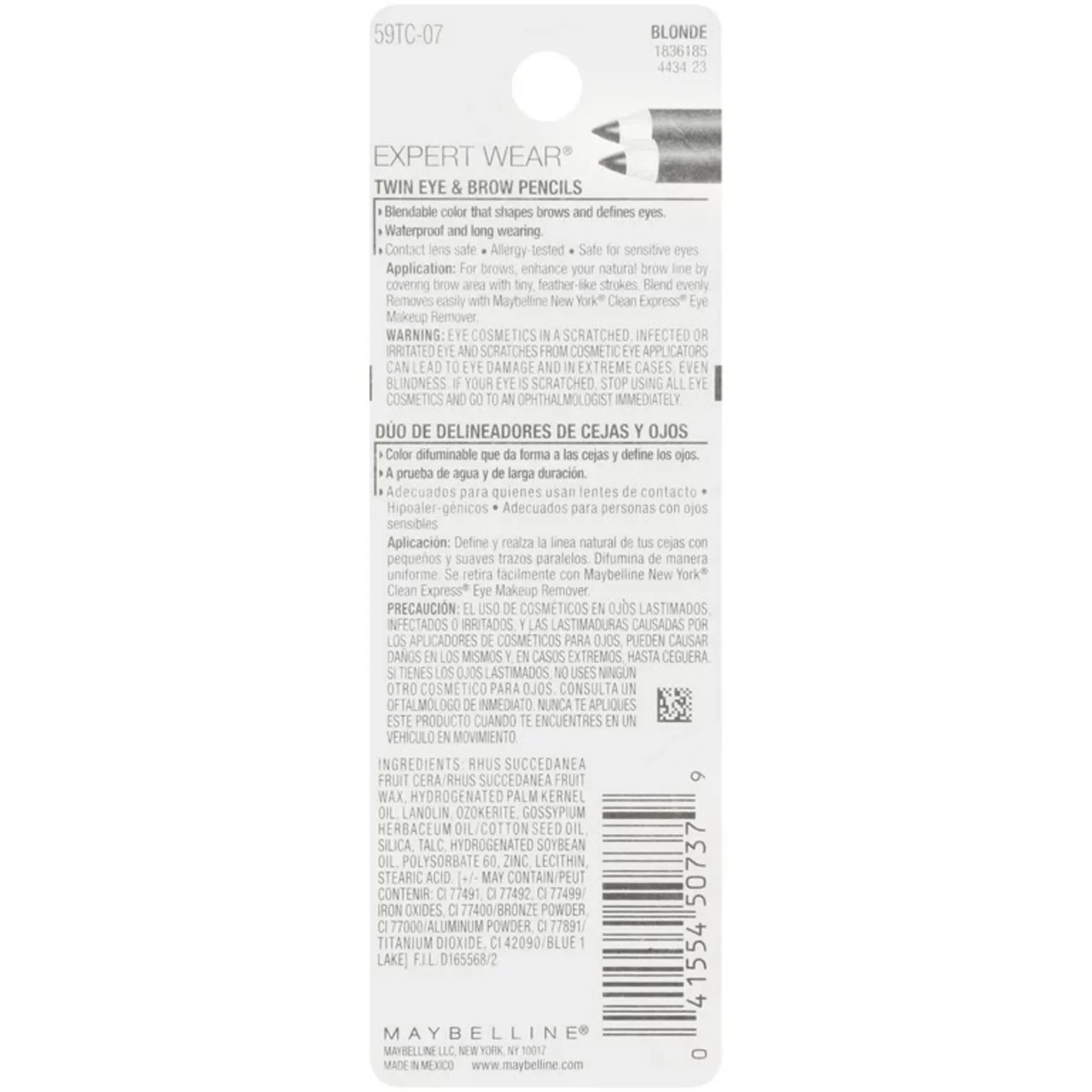 Expert Eyes Twin Brow and Eye Pencils