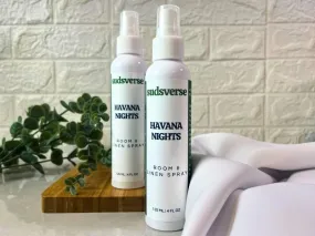 Havana Nights Room & Linen Spray | Long-Lasting, Eco-Friendly Fragrance