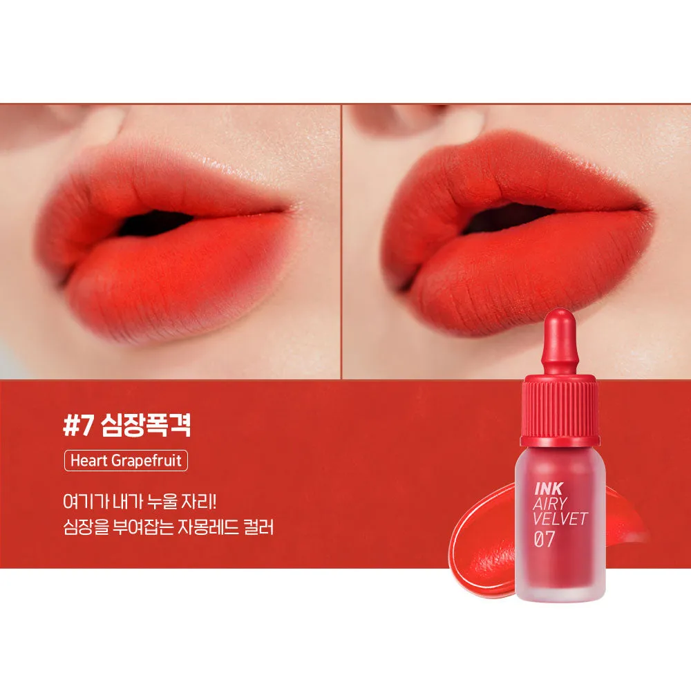 Ink the Airy Velvet AD - 07 Heart Grapefruit