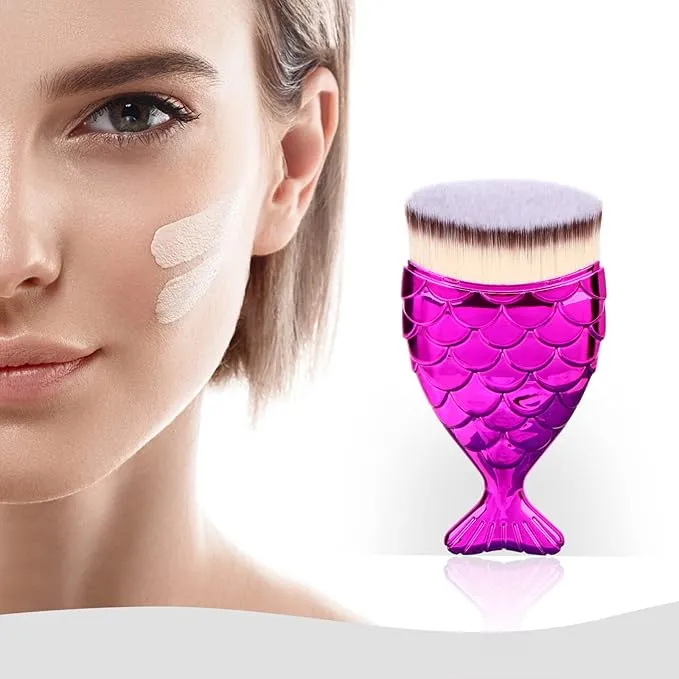 Kabuki Brush Sunscreen Applicator for  Foundation, Makeup Brushes for Liquid Foundation Powder Cream Contour Buffing Stippling Blending
