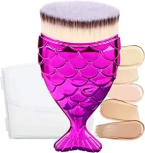 Kabuki Brush Sunscreen Applicator for  Foundation, Makeup Brushes for Liquid Foundation Powder Cream Contour Buffing Stippling Blending