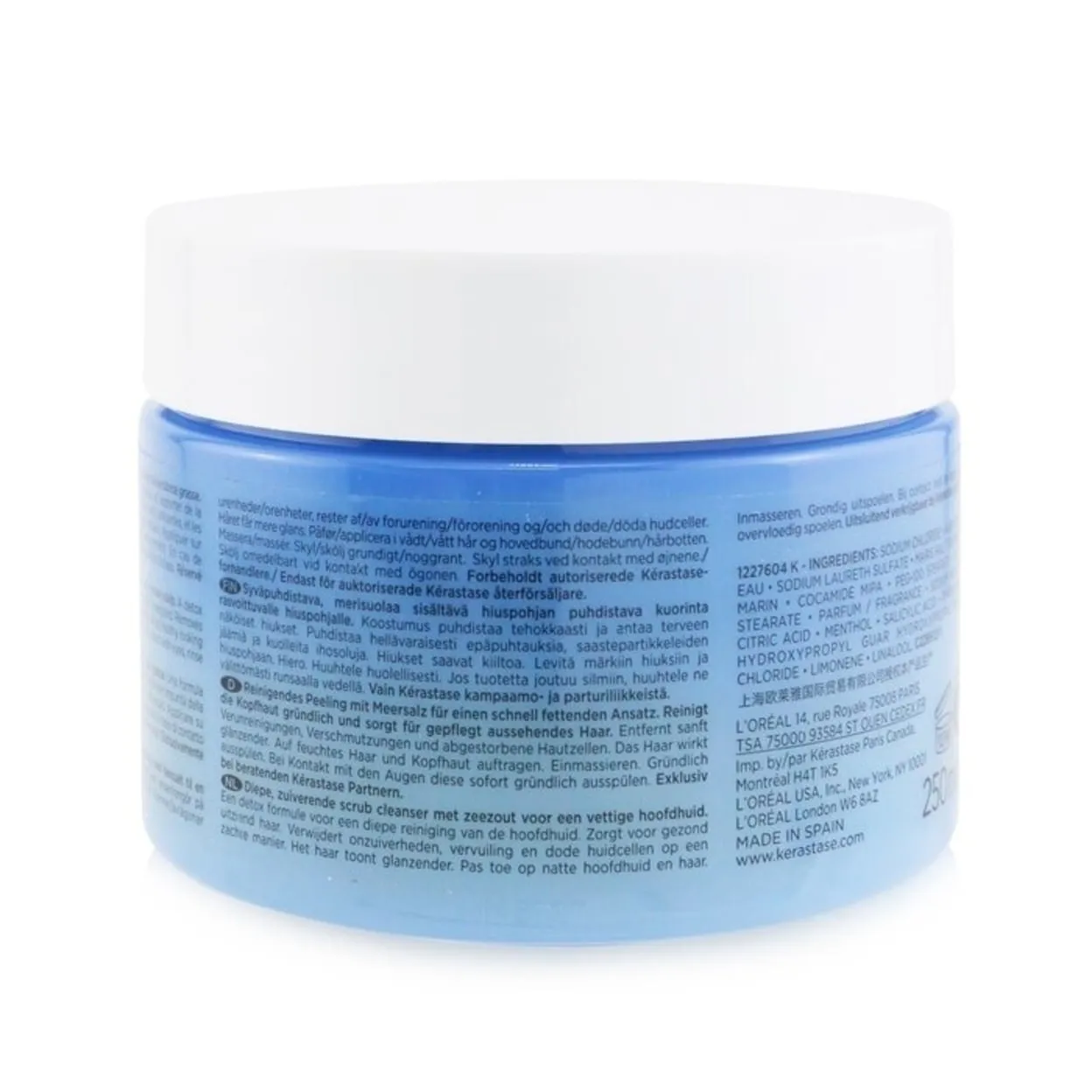 Kerastase K Scrub Energisant Intensely Purifying Scrub Cleanser with Sea Salt 8.5 oz