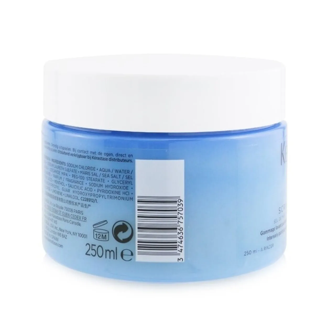 Kerastase K Scrub Energisant Intensely Purifying Scrub Cleanser with Sea Salt 8.5 oz