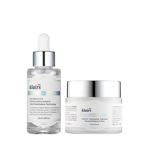 KLAIRS Freshly Juiced Line SET (Serum 35ml   Mask 90ml)