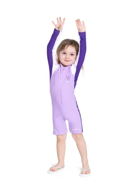 Long Sleeve One-Piece Swimsuit - Mimosa
