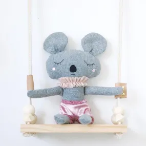 Mabel The Mouse - 35 cm Softie - and the little dog laughed