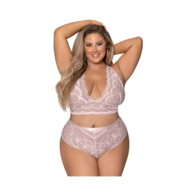 Magic Silk Seabreeze Cami & Short Set Blush Queen Size