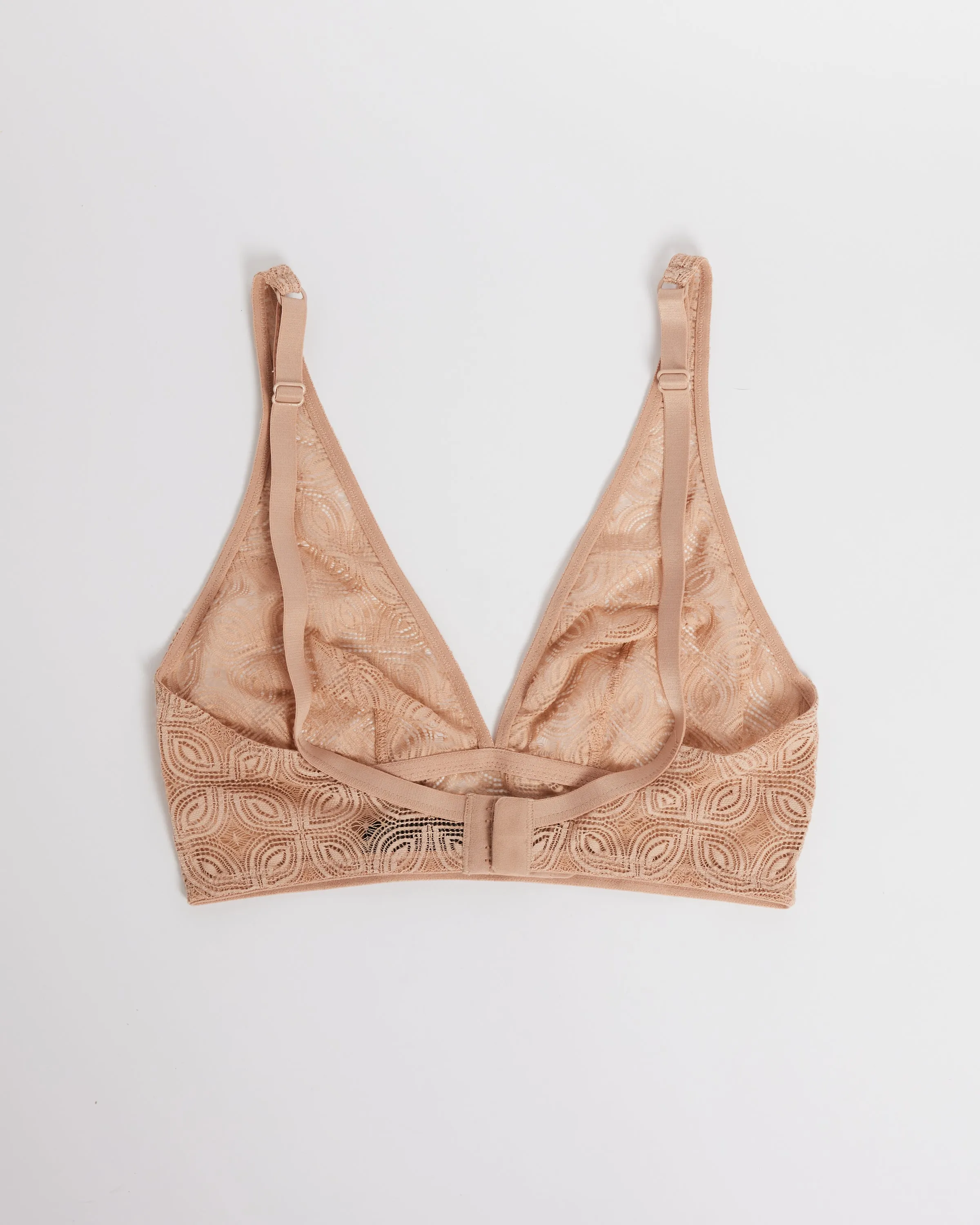 Mariposa Soft Plunge Bra in Blush