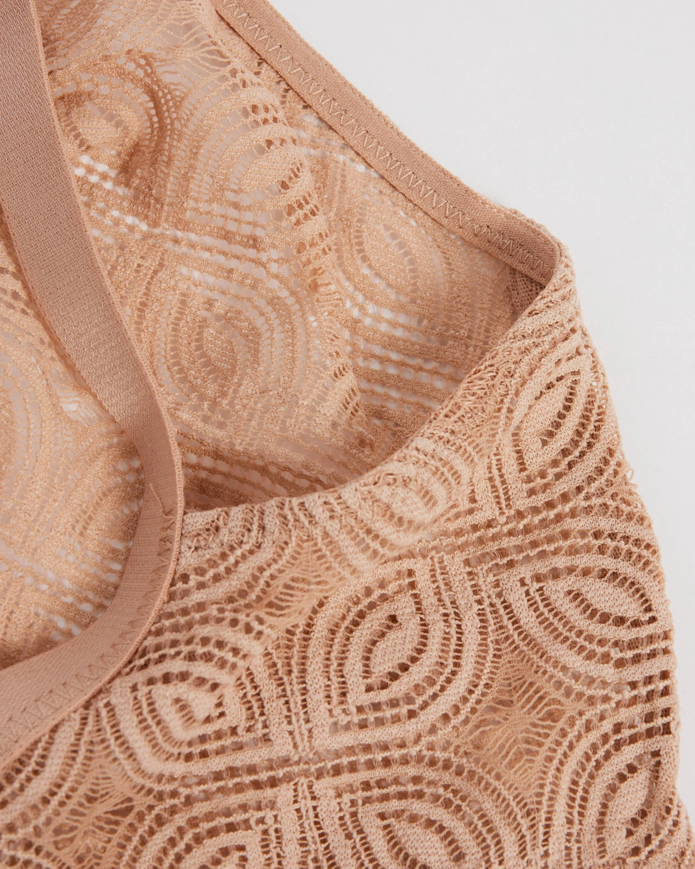 Mariposa Soft Plunge Bra in Blush