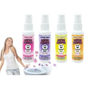 Oopsie Poopsie Before-You-Go Toilet Spray (4-Pack)