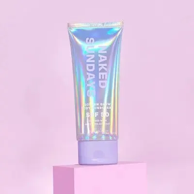 Open Box - Naked Sundays Golden Glow Body Sunscreen - SPF50  - 100ml