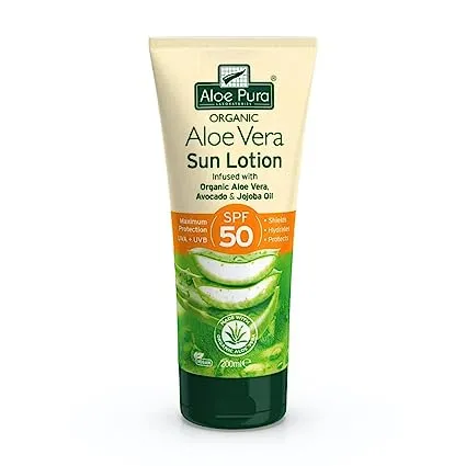 Optima Aloe Pura® Aloe Vera Sun Lotion SPF 50 200ml
