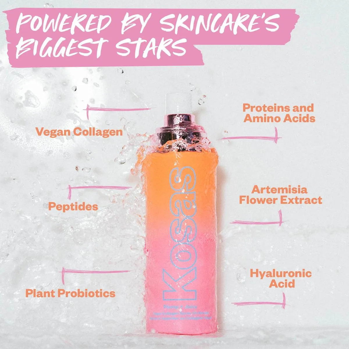 Plump   Juicy Vegan Collagen Spray-On Serum