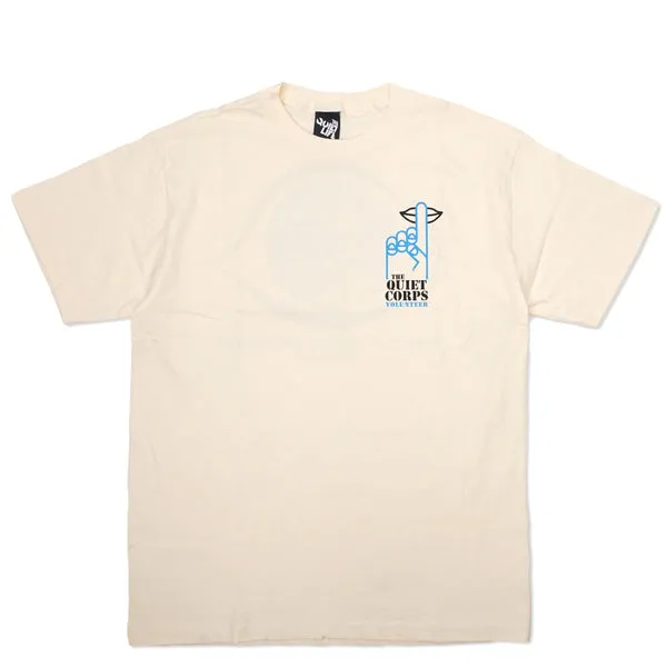 QL Quiet Corps T-Shirt - Cream