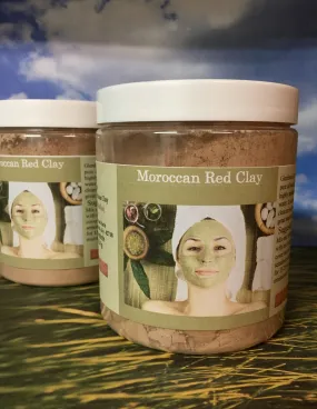 Red Clay Powder, Rhassoul or Moroccan