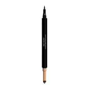 Revlon ColorStay Brow Shape & Glow Brow Marker & Highlighter 250 SOFT BLACK