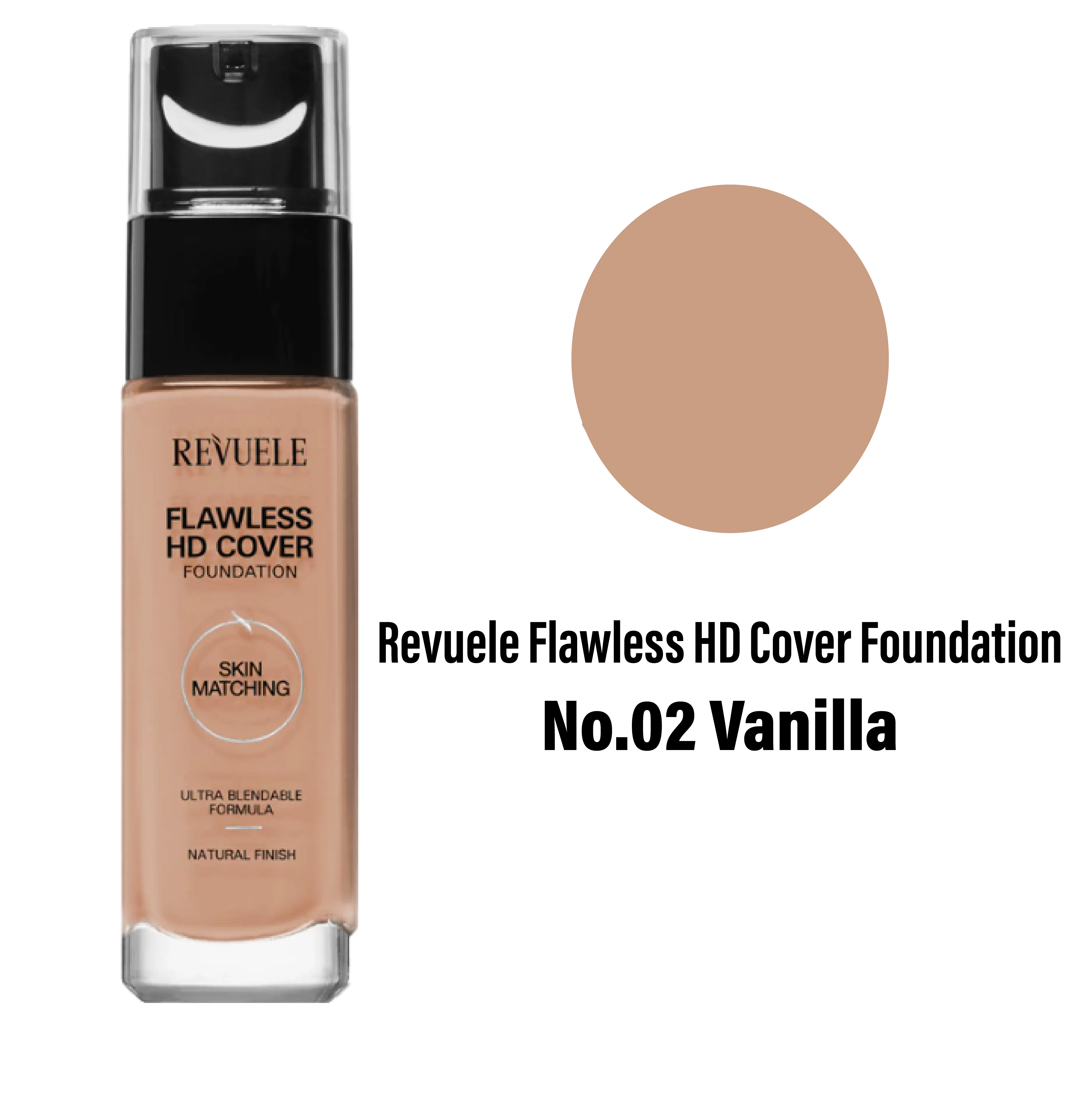 Revuele Flawless HD Cover Foundation