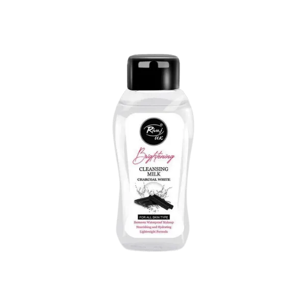 RIVAJ UK BRIGHTENING CLEANSING MILK CHARCOAL WHITE 100ML