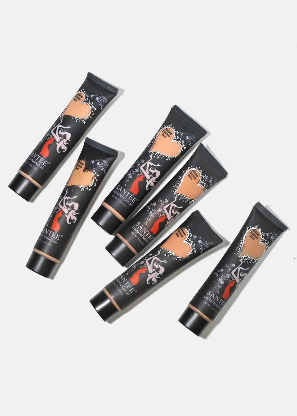 Santee Flawless Liquid Foundation- Dark