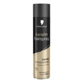 SCHWARZKOPF KERATIN SHINE HAIR SPRAY 400ML