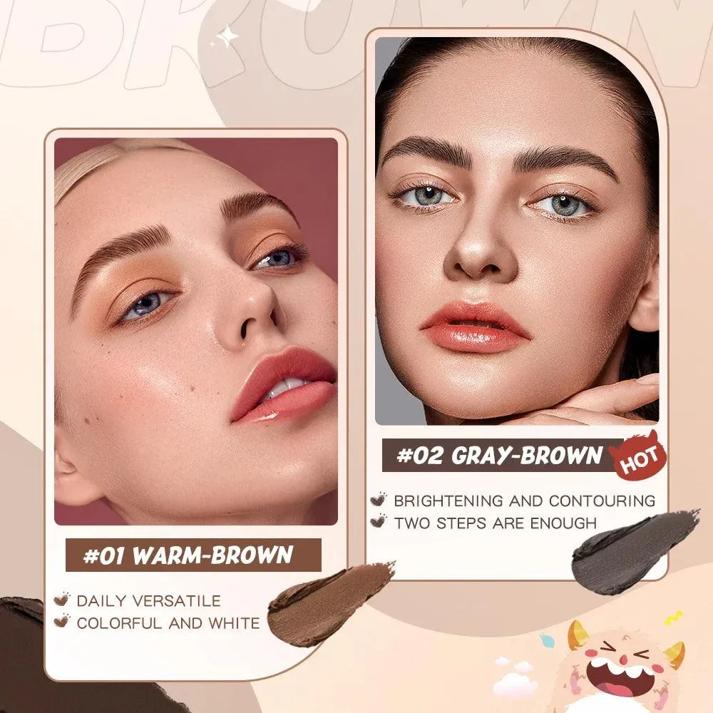 Sculpted Arch Eyebrow Gel: Waterproof Cream for Defined Brows