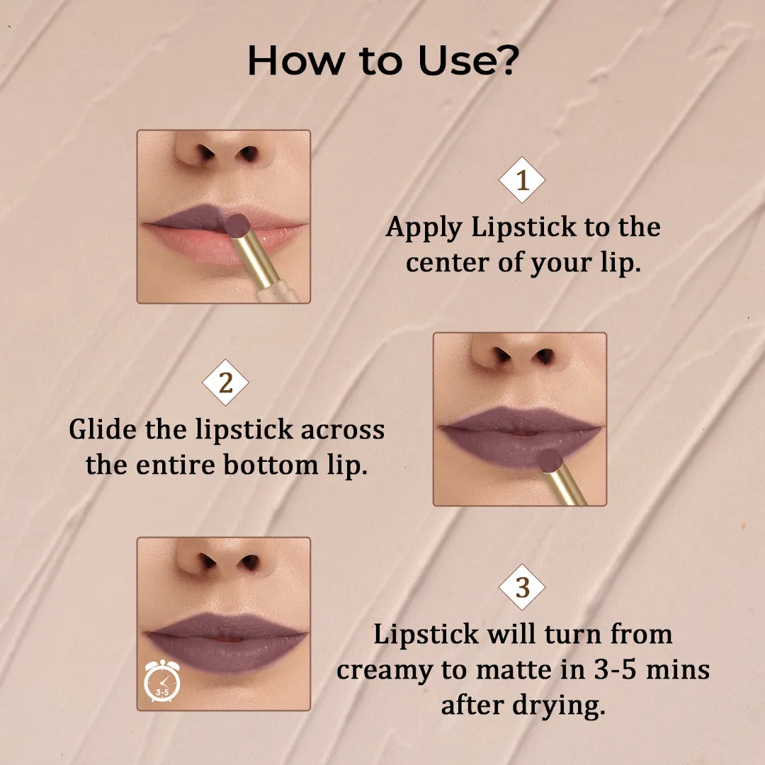 SILKY MATTE FUSION LONGSTAY LIP COLOUR (07 Venus Violet)