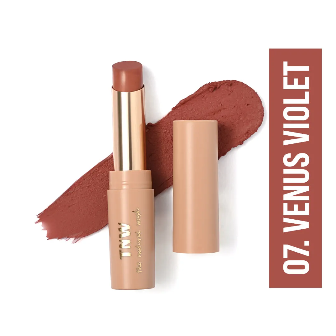 SILKY MATTE FUSION LONGSTAY LIP COLOUR (07 Venus Violet)